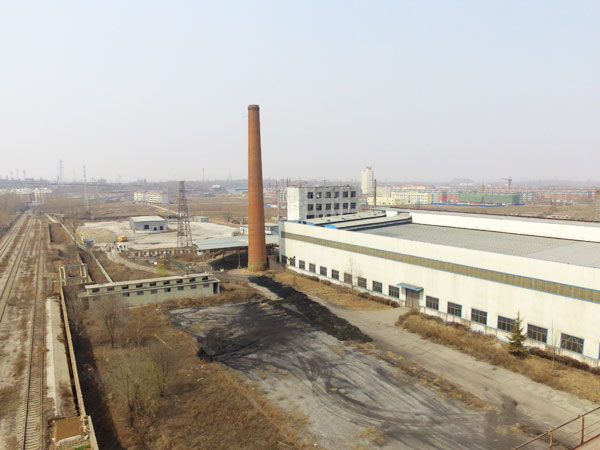 萬榮煙囪爆破現(xiàn)場(chǎng)